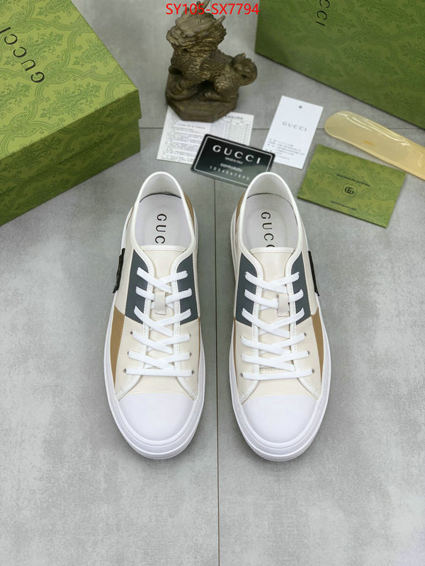 Men Shoes-Gucci best knockoff ID: SX7794 $: 105USD