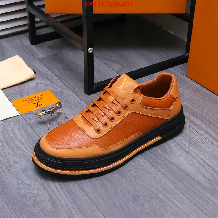 Men Shoes-LV what's the best to buy replica ID: SX8491 $: 115USD