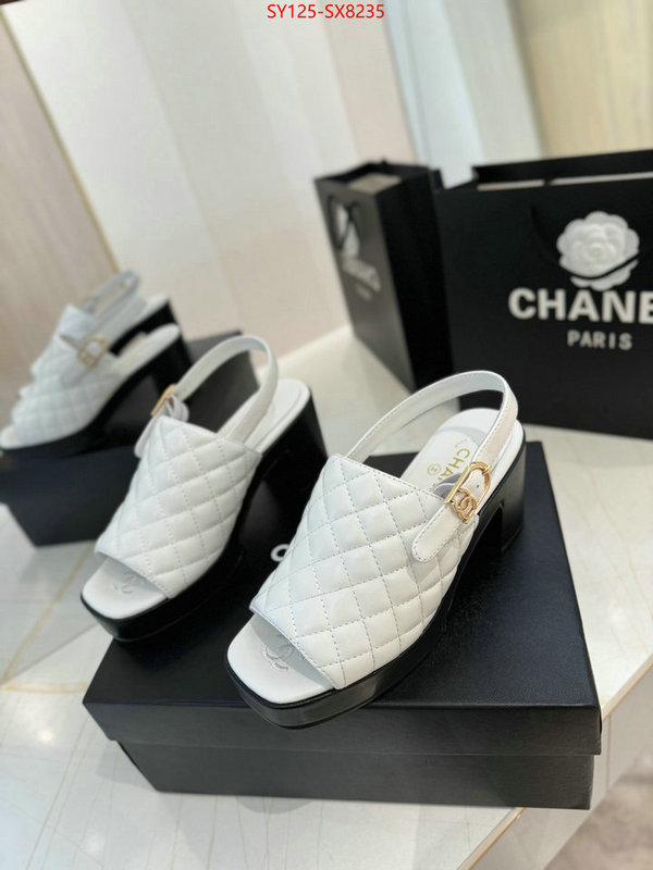 Women Shoes-Chanel where should i buy replica ID: SX8235 $: 125USD