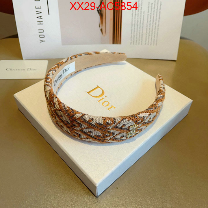 Hair band-Dior best knockoff ID: AC5854 $: 29USD