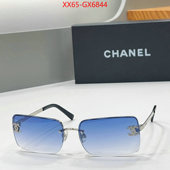 Glasses-Chanel best website for replica ID: GX6844 $: 65USD