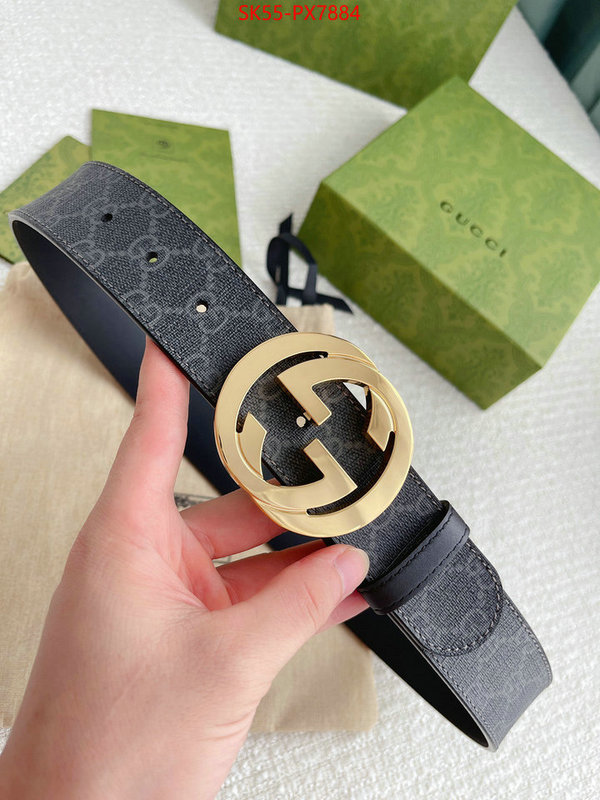 Belts-Gucci fashion designer ID: PX7884 $: 55USD