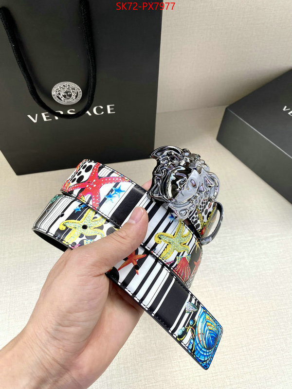 Belts-Versace replica aaaaa designer ID: PX7977 $: 72USD