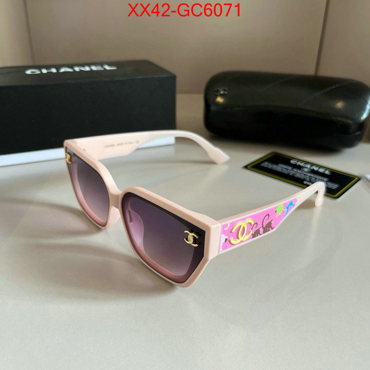 Glasses-Chanel 1:1 replica wholesale ID: GC6071 $: 42USD