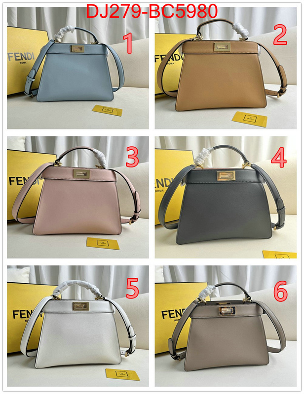 Fendi Bags(TOP)-Peekaboo online sales ID: BC5980 $: 279USD,