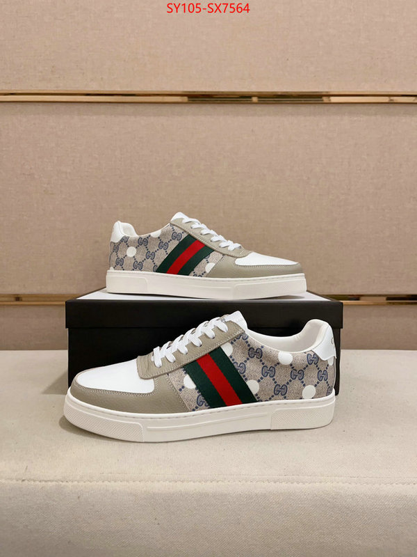 Men Shoes-Gucci can i buy replica ID: SX7564 $: 105USD