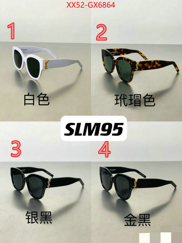 Glasses-YSL every designer ID: GX6864 $: 52USD