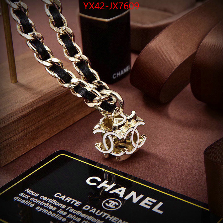 Jewelry-Chanel best quality replica ID: JX7609 $: 42USD