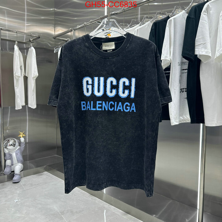 Clothing-Gucci replica best ID: CC6835 $: 55USD