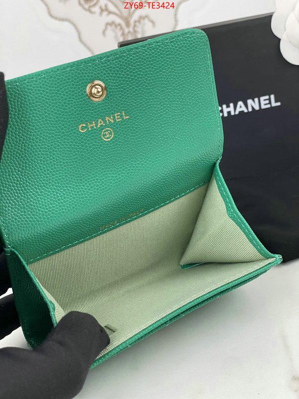 Chanel Bags(4A)-Wallet- designer fashion replica ID: TE3424 $: 69USD,