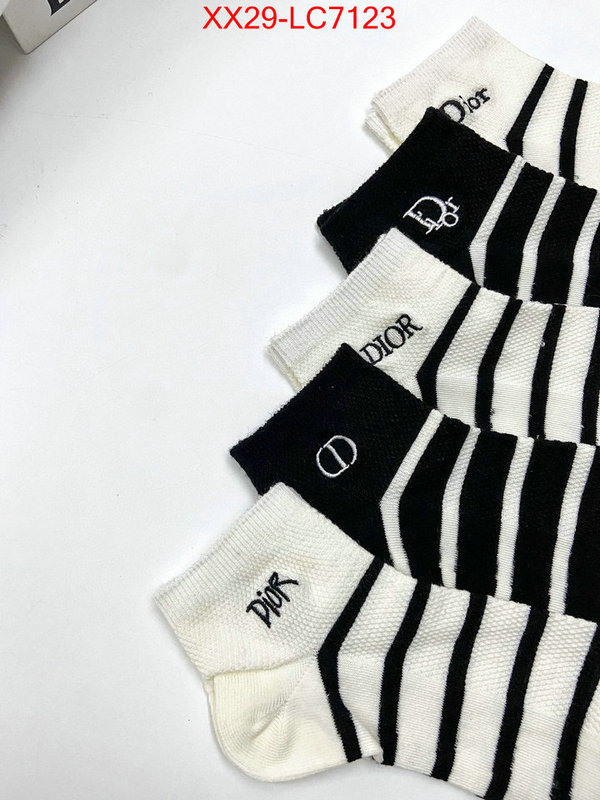 Sock-Dior outlet sale store ID: LC7123 $: 29USD