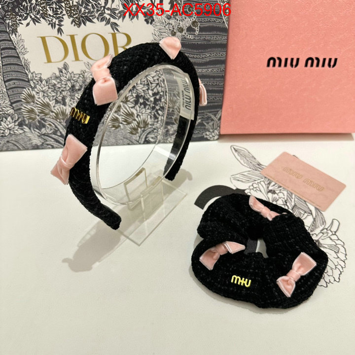 Hair band-MIU MIU online sale ID: AC5906 $: 29USD