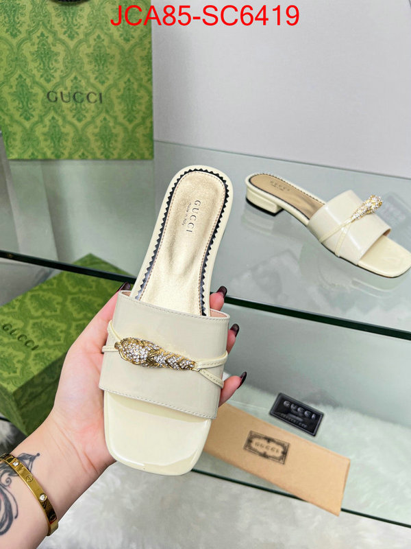 Women Shoes-Gucci what is a 1:1 replica ID: SC6419