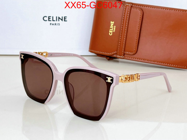 Glasses-CELINE designer fake ID: GC6047 $: 65USD