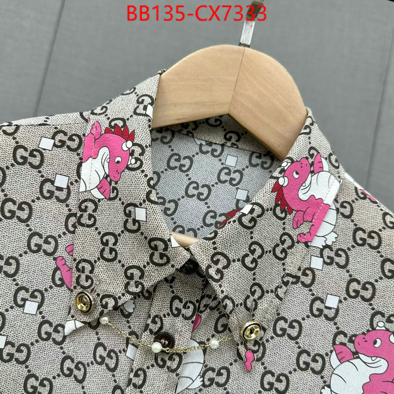 Clothing-Gucci unsurpassed quality ID: CX7333 $: 135USD