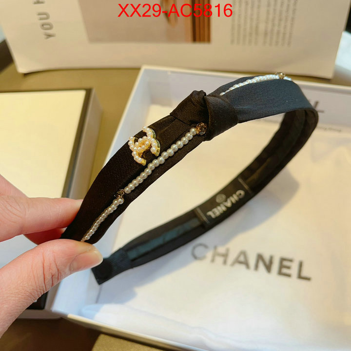 Hair band-Chanel high-end designer ID: AC5816 $: 29USD