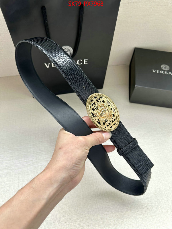 Belts-Versace 1:1 clone ID: PX7968 $: 79USD