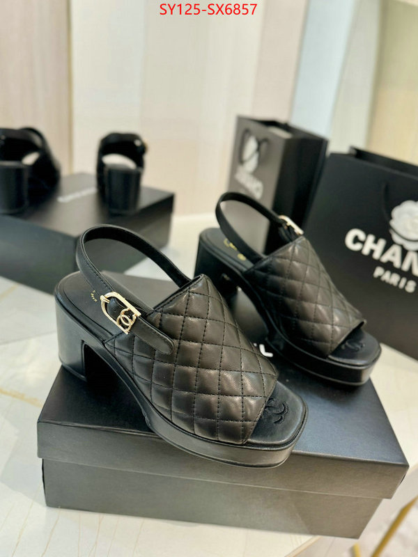 Women Shoes-Chanel replcia cheap ID: SX6857 $: 125USD