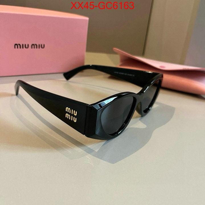 Glasses-Miu Miu high quality aaaaa replica ID: GC6163 $: 45USD