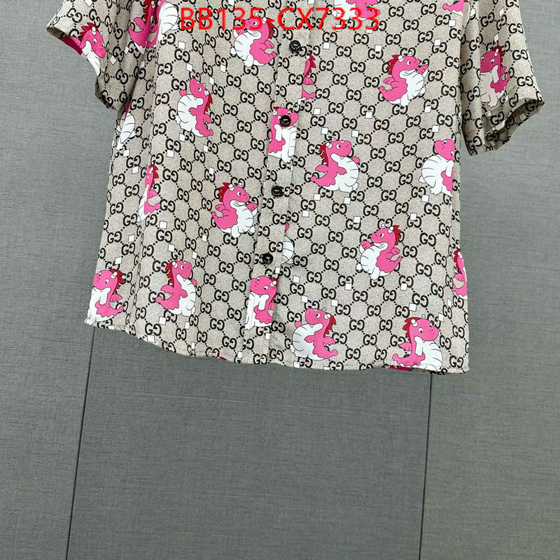 Clothing-Gucci unsurpassed quality ID: CX7333 $: 135USD