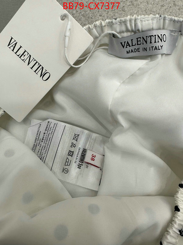 Clothing-Valentino for sale online ID: CX7377 $: 79USD