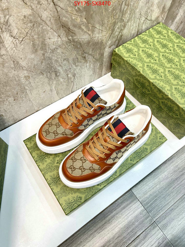 Men Shoes-Gucci high quality 1:1 replica ID: SX8470 $: 175USD