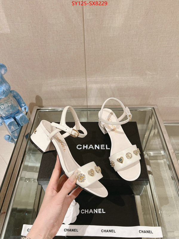 Women Shoes-Chanel shop cheap high quality 1:1 replica ID: SX8229 $: 125USD