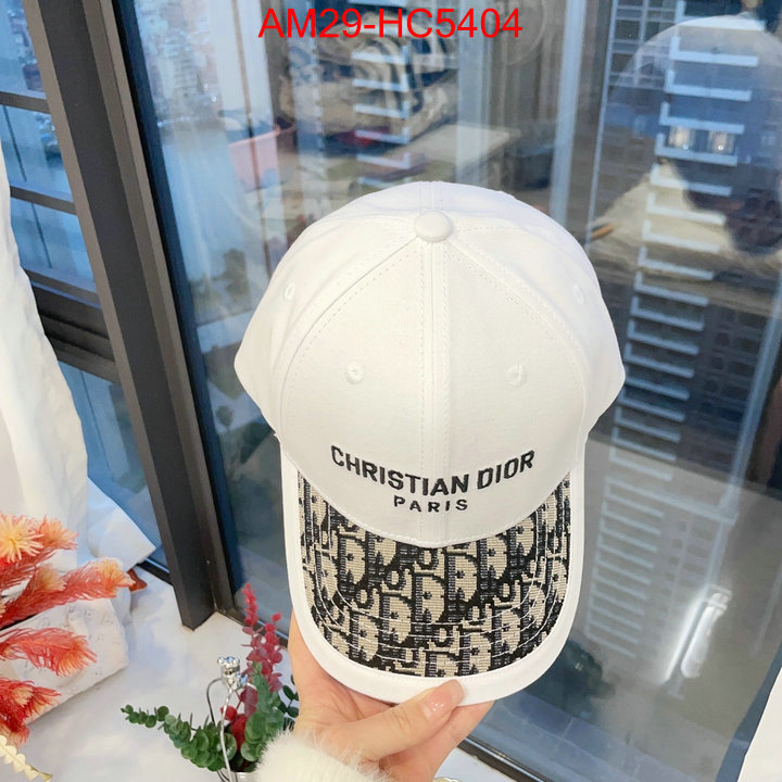 Cap (Hat)-Dior perfect replica ID: HC5404 $: 29USD