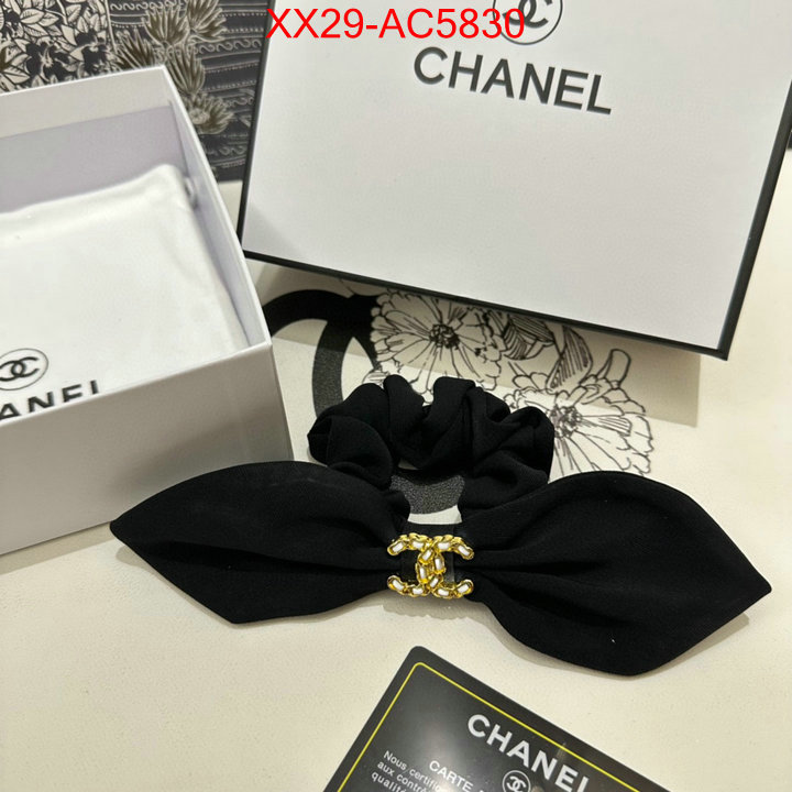 Hair band-Chanel high quality replica designer ID: AC5830 $: 29USD