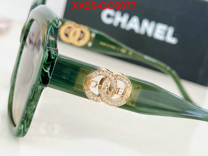 Glasses-Chanel buy aaaaa cheap ID: GC6077 $: 65USD