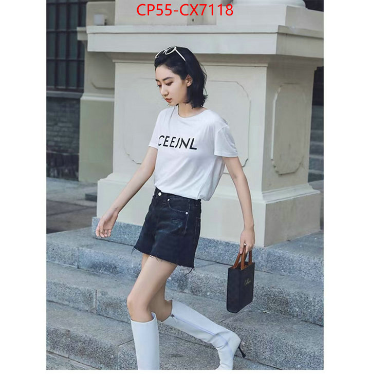 Clothing-Celine replica aaaaa+ designer ID: CX7118 $: 55USD