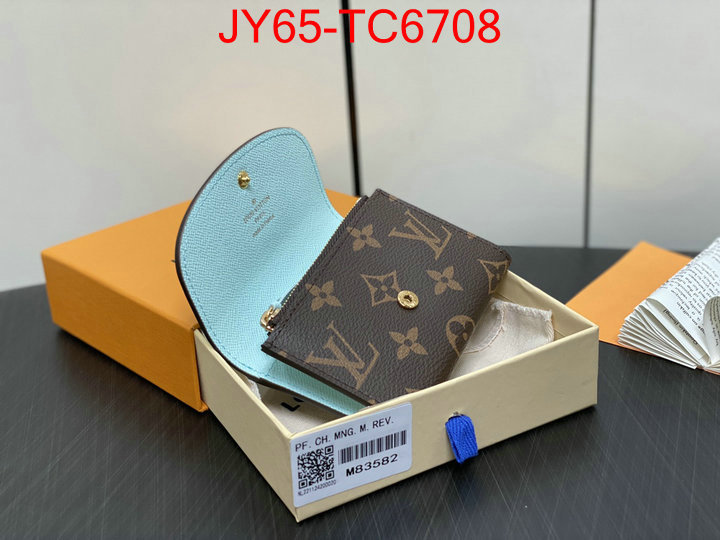 LV Bags(TOP)-Wallet high quality designer ID: TC6708 $: 65USD,