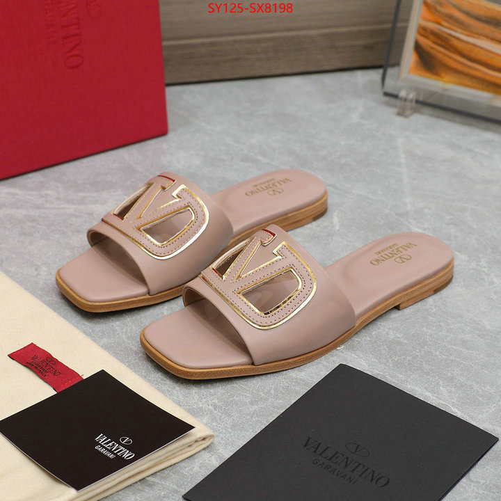 Women Shoes-Valentino designer 1:1 replica ID: SX8198 $: 125USD