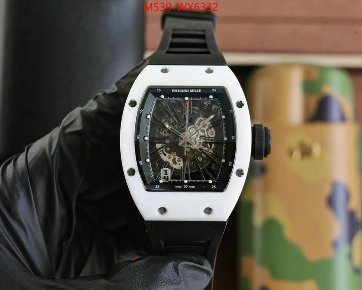 Watch(TOP)-Richard Mille online ID: WX6332 $: 539USD