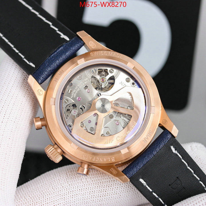 Watch(TOP)-Blancpain what is aaaaa quality ID: WX8270 $: 675USD