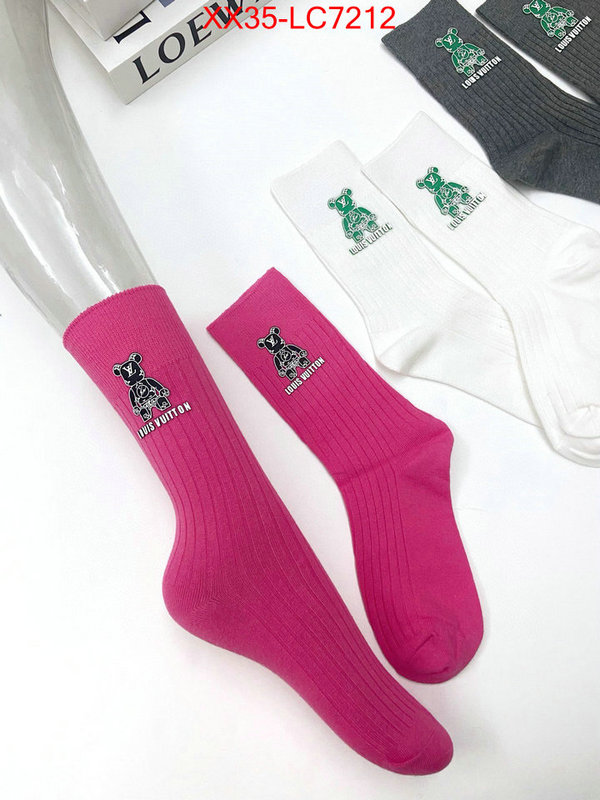 Sock-LV shop the best high authentic quality replica ID: LC7212 $: 35USD