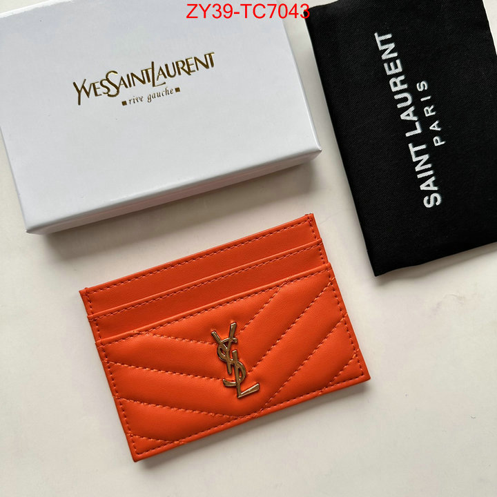 YSL Bags(4A)-Wallet- best replica 1:1 ID: TC7043 $: 39USD,