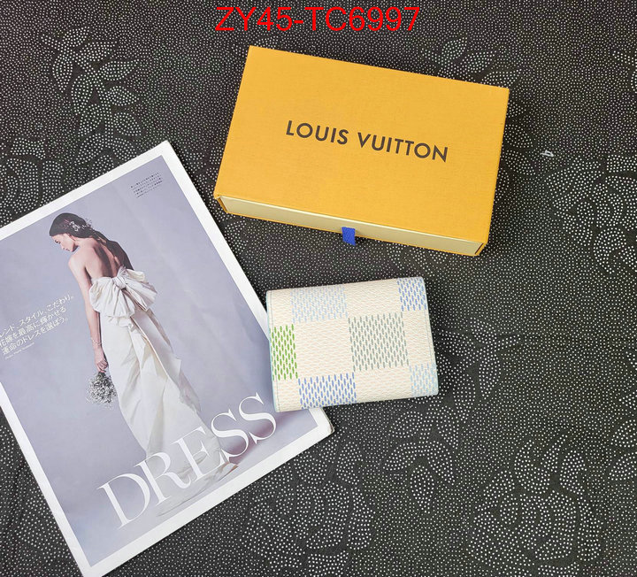 LV Bags(4A)-Wallet luxury cheap ID: TC6997 $: 45USD,