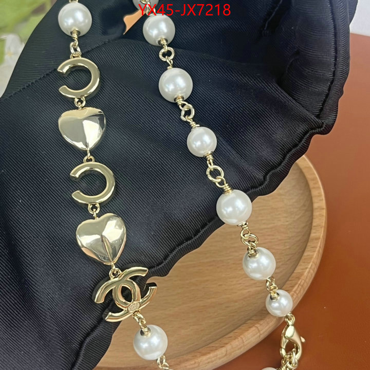 Jewelry-Chanel buy best quality replica ID: JX7218 $: 45USD