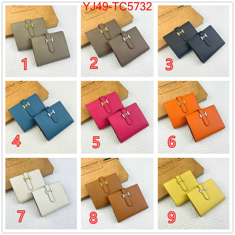 Hermes Bags(4A)-Wallet- where could you find a great quality designer ID: TC5732 $: 49USD,