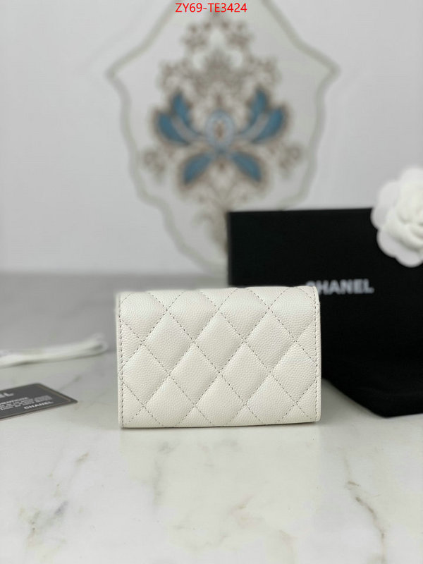 Chanel Bags(4A)-Wallet- designer fashion replica ID: TE3424 $: 69USD,