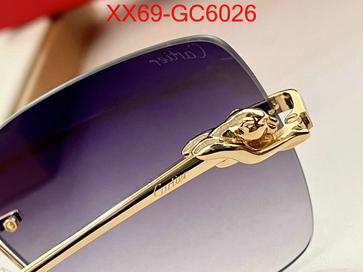 Glasses-Cartier high quality online ID: GC6026 $: 69USD