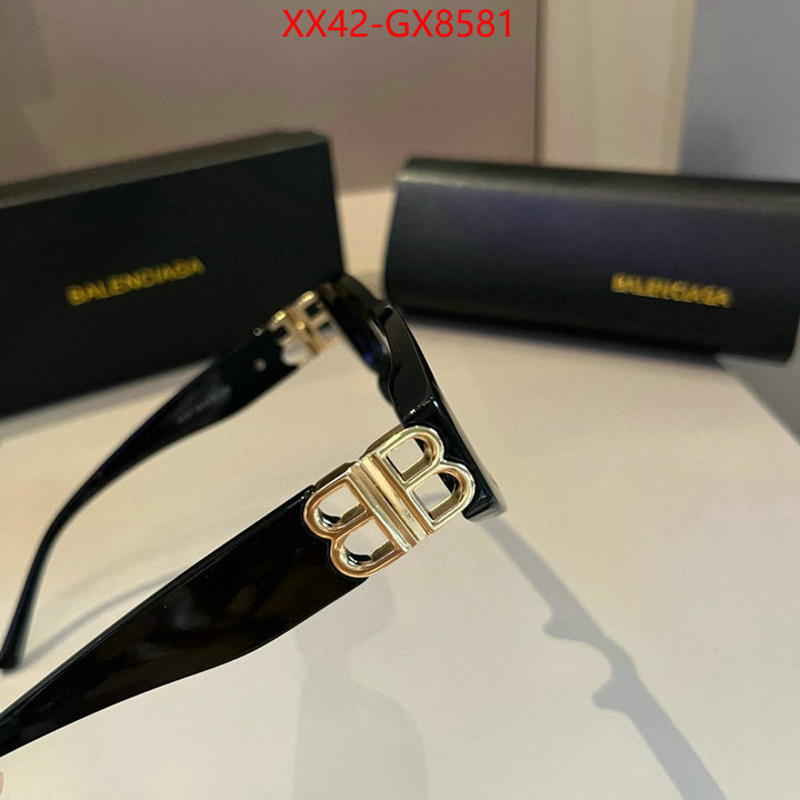 Glasses-Balenciaga online shop ID: GX8581 $: 42USD