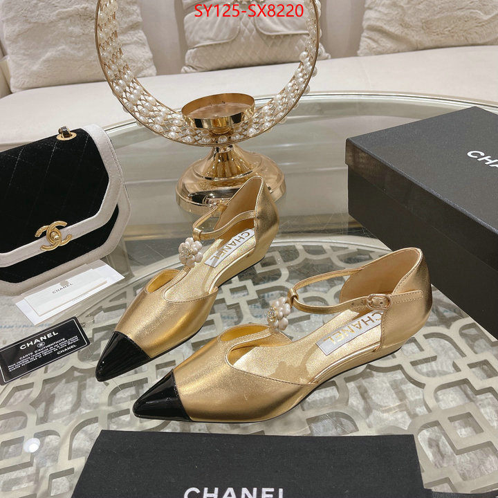 Women Shoes-Chanel cheap online best designer ID: SX8220 $: 125USD