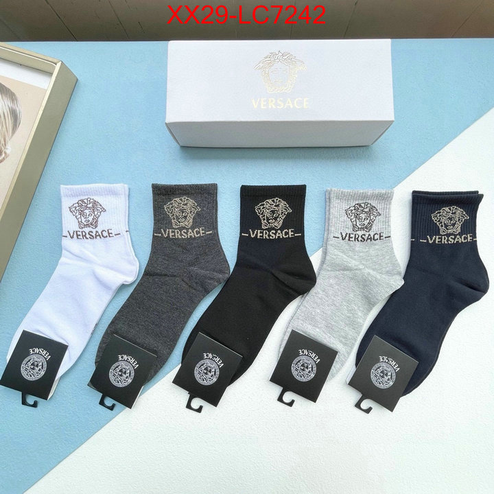 Sock-Versace top quality ID: LC7242 $: 29USD
