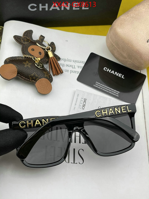 Glasses-Chanel luxury shop ID: GX8613 $: 42USD