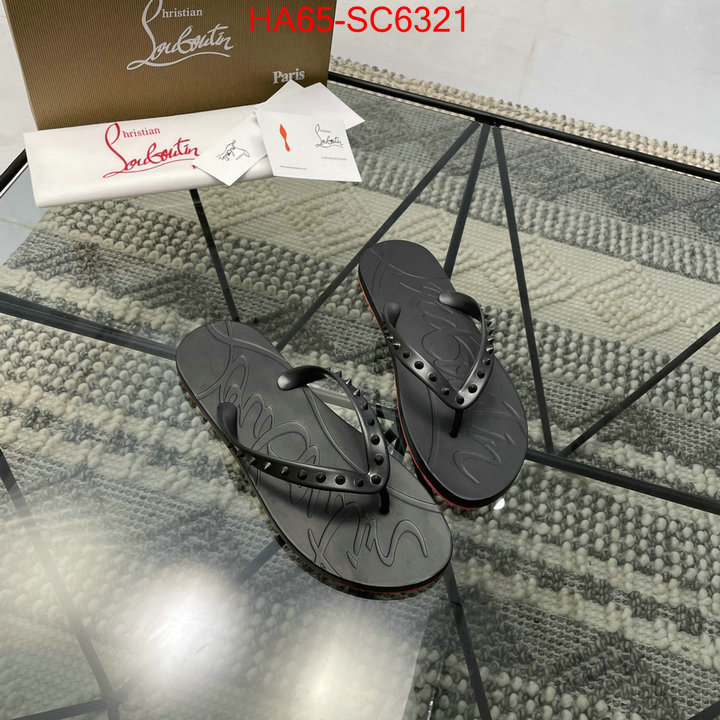 Men Shoes-Christian Louboutin knockoff highest quality ID: SC6321 $: 65USD