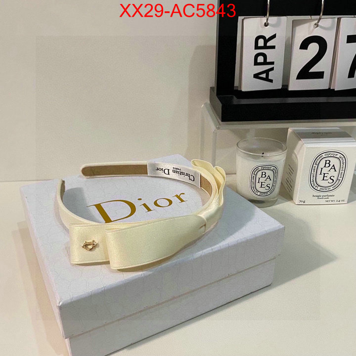 Hair band-Dior 2024 perfect replica designer ID: AC5843 $: 29USD