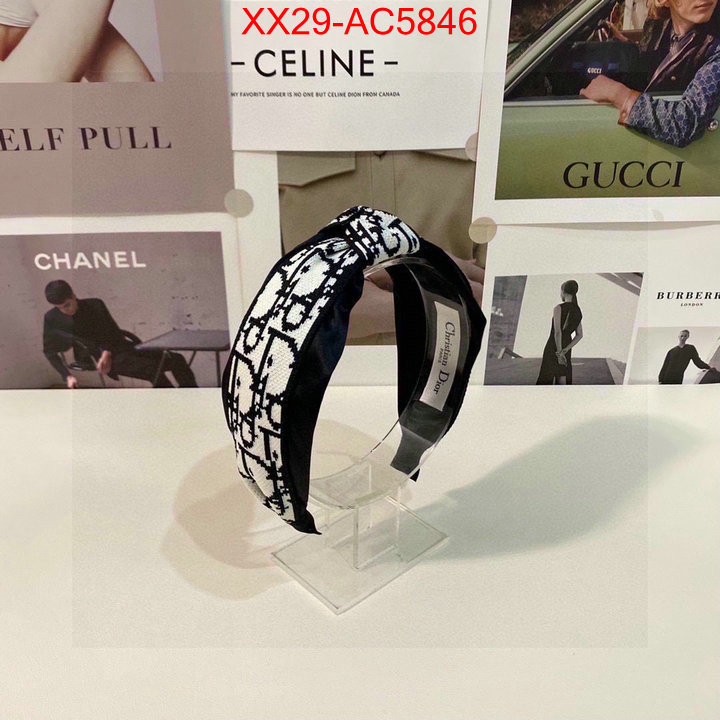 Hair band-Dior mirror copy luxury ID: AC5846 $: 29USD