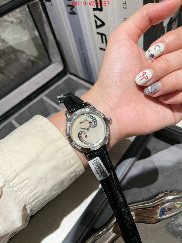 Watch(4A)-Chanel counter quality ID: WX8037 $: 119USD